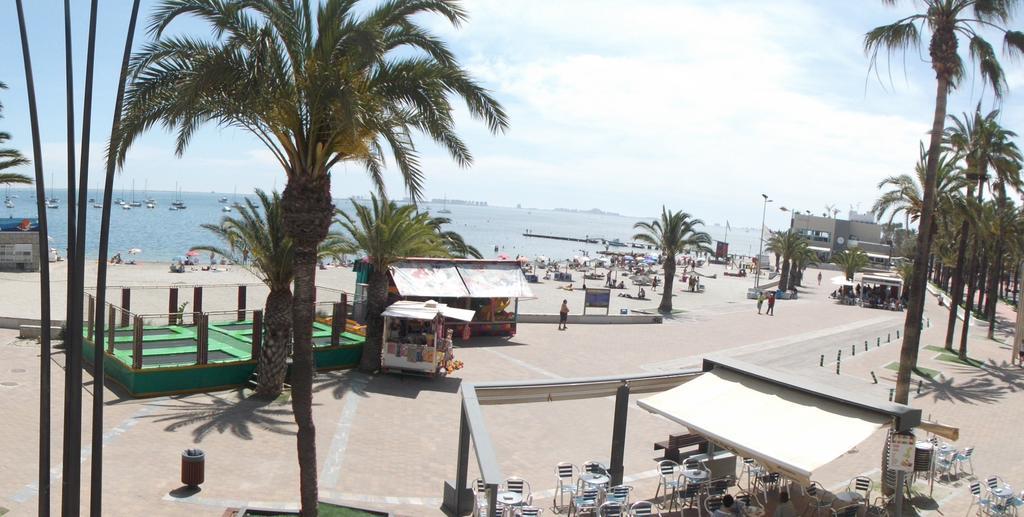 Hotel Lido Santiago De La Ribera Bagian luar foto