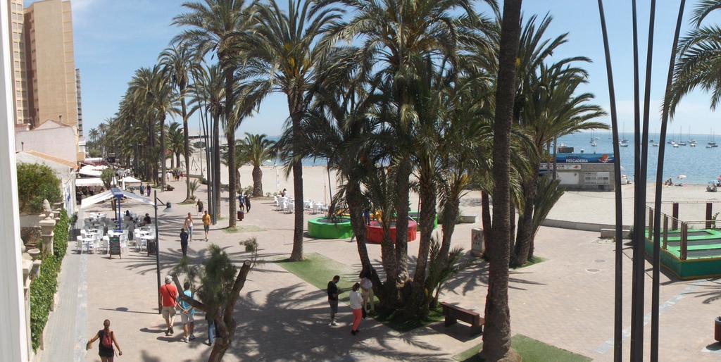 Hotel Lido Santiago De La Ribera Bagian luar foto