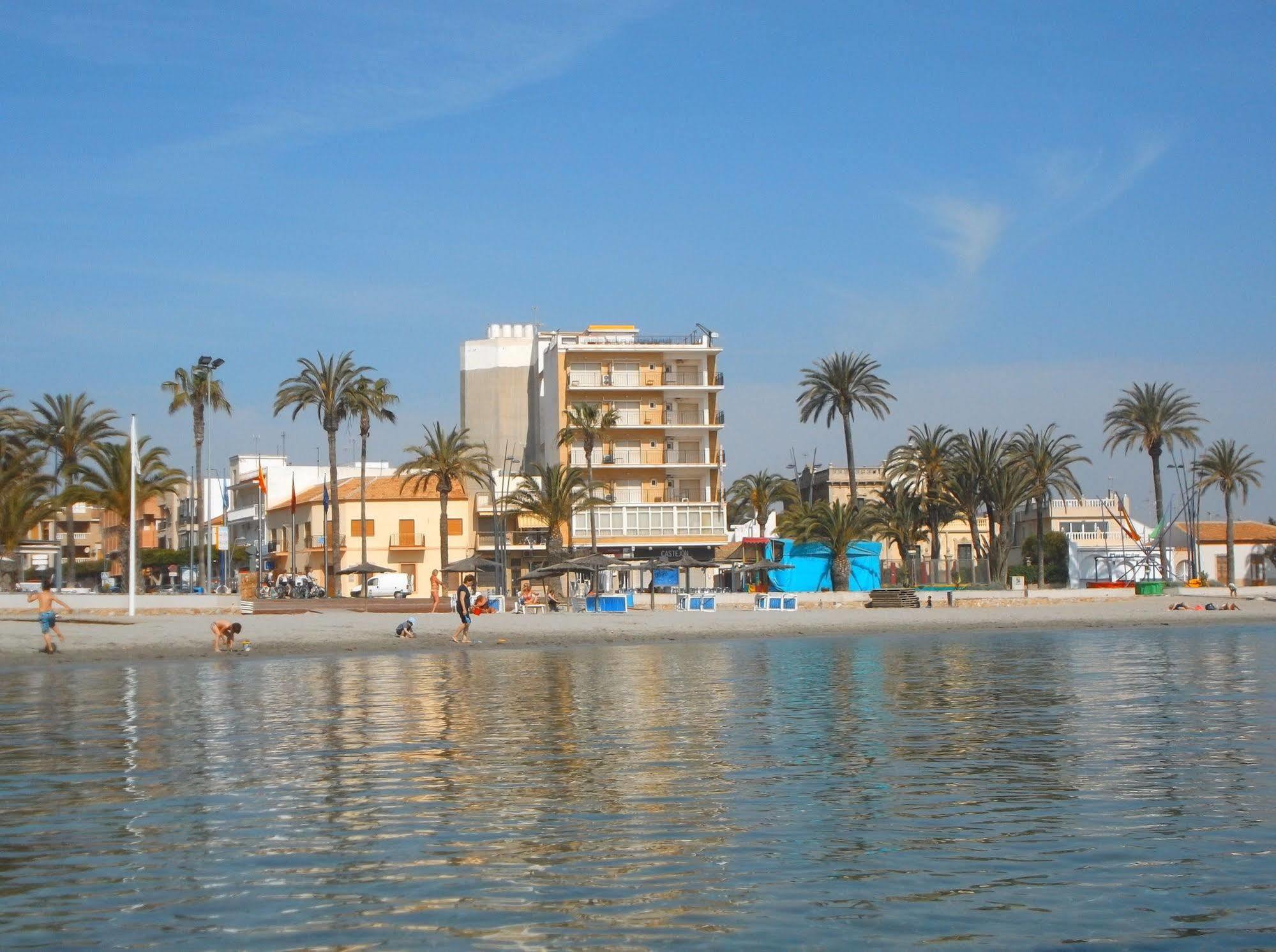 Hotel Lido Santiago De La Ribera Bagian luar foto