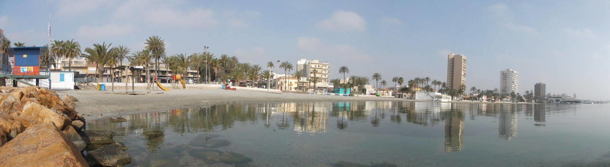 Hotel Lido Santiago De La Ribera Bagian luar foto